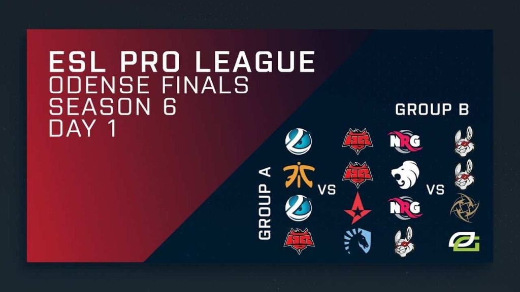 ESL Pro League Finals Schedule
