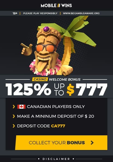 Promotion | Casino | CA | 125% up to 777