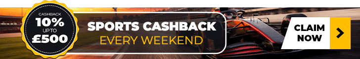 Banner | Sports |  Formula 1 Cashback