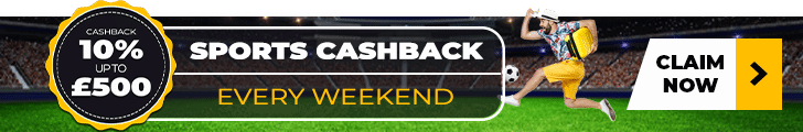 Banner | Sports | Weekend Cashback