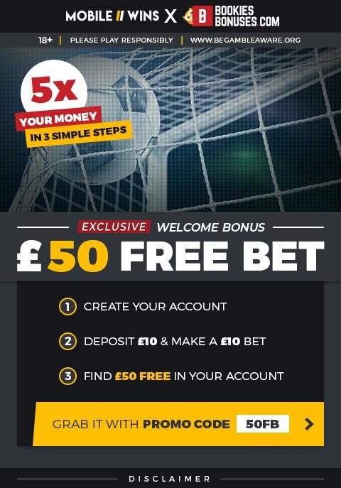 Bet 10 Get 50 | Mobile Wins Sports