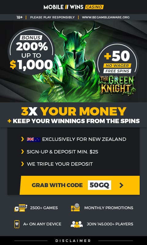Promotion | NZ | Casino | 200% Bonus up to $1000