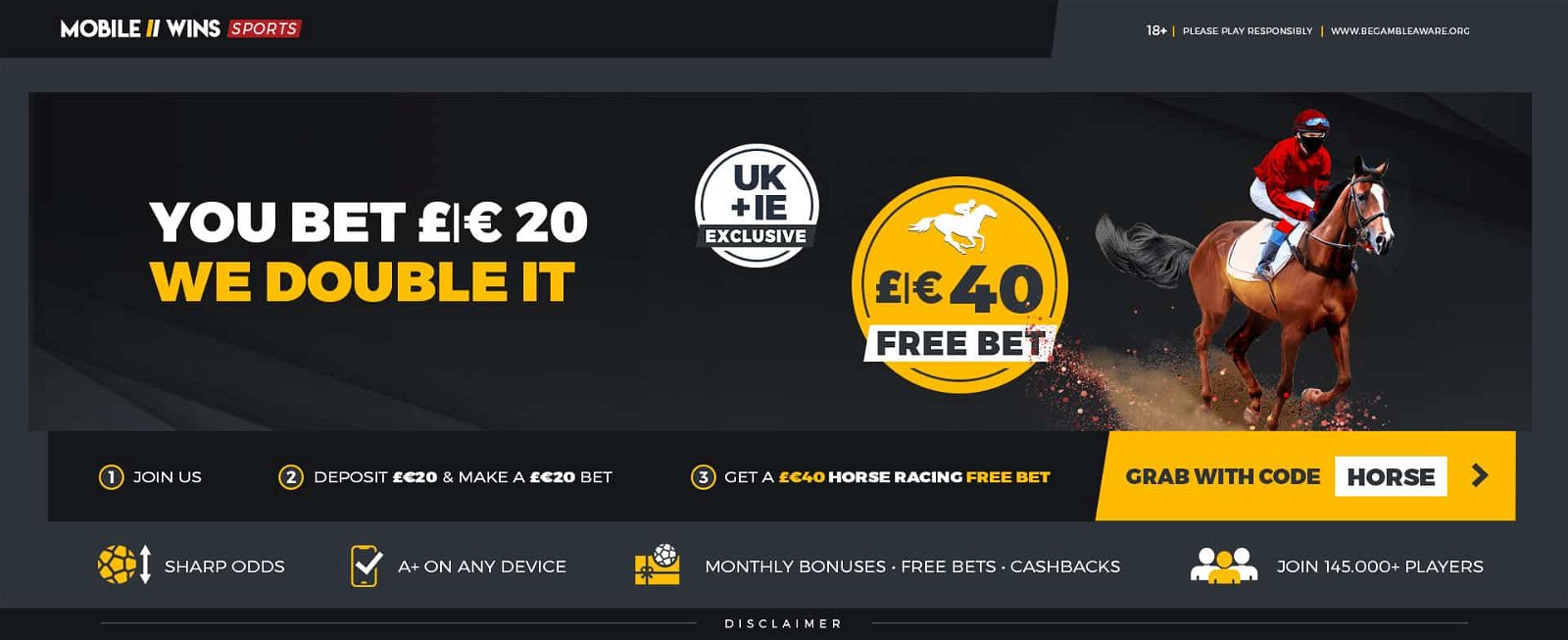 Sports | Horse Racing 2024 | 50 Free Bet
