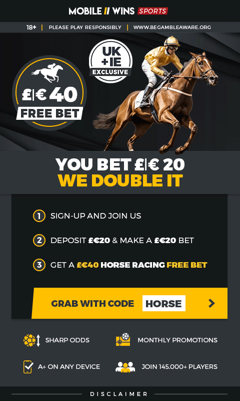 Sports | Horse Racing 2024 | 40 Free Bet