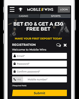 Mobile Wins Sports | Horse Racing | Registration