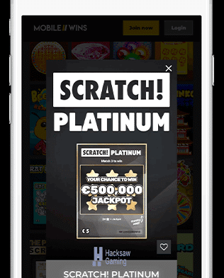 Mobile Wins | Screens | Scratch Games | Choose Game