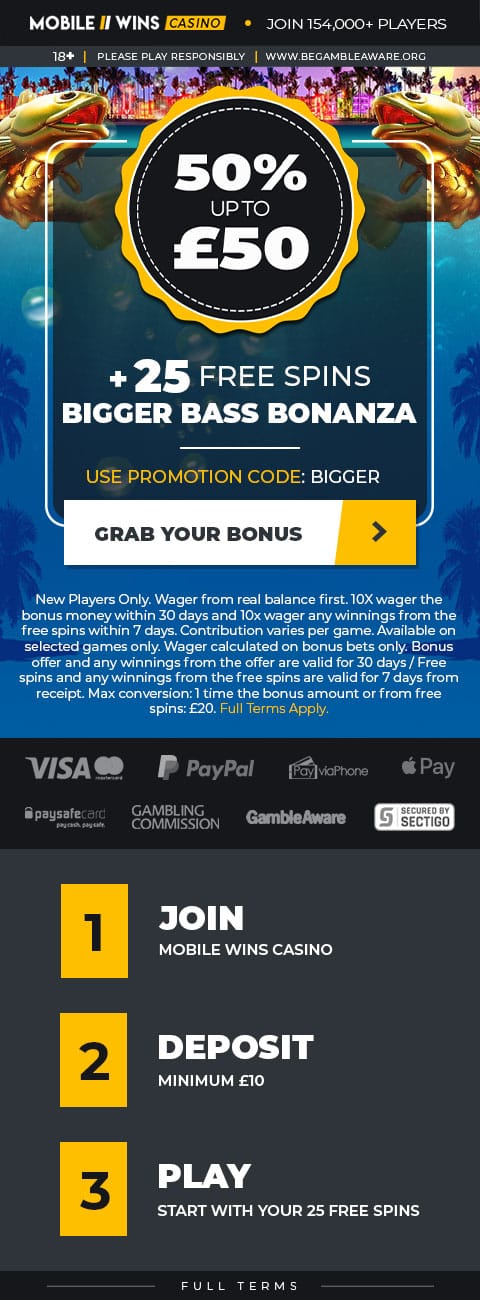 Casino | UK | 400 Bonus + 100 Free Spins