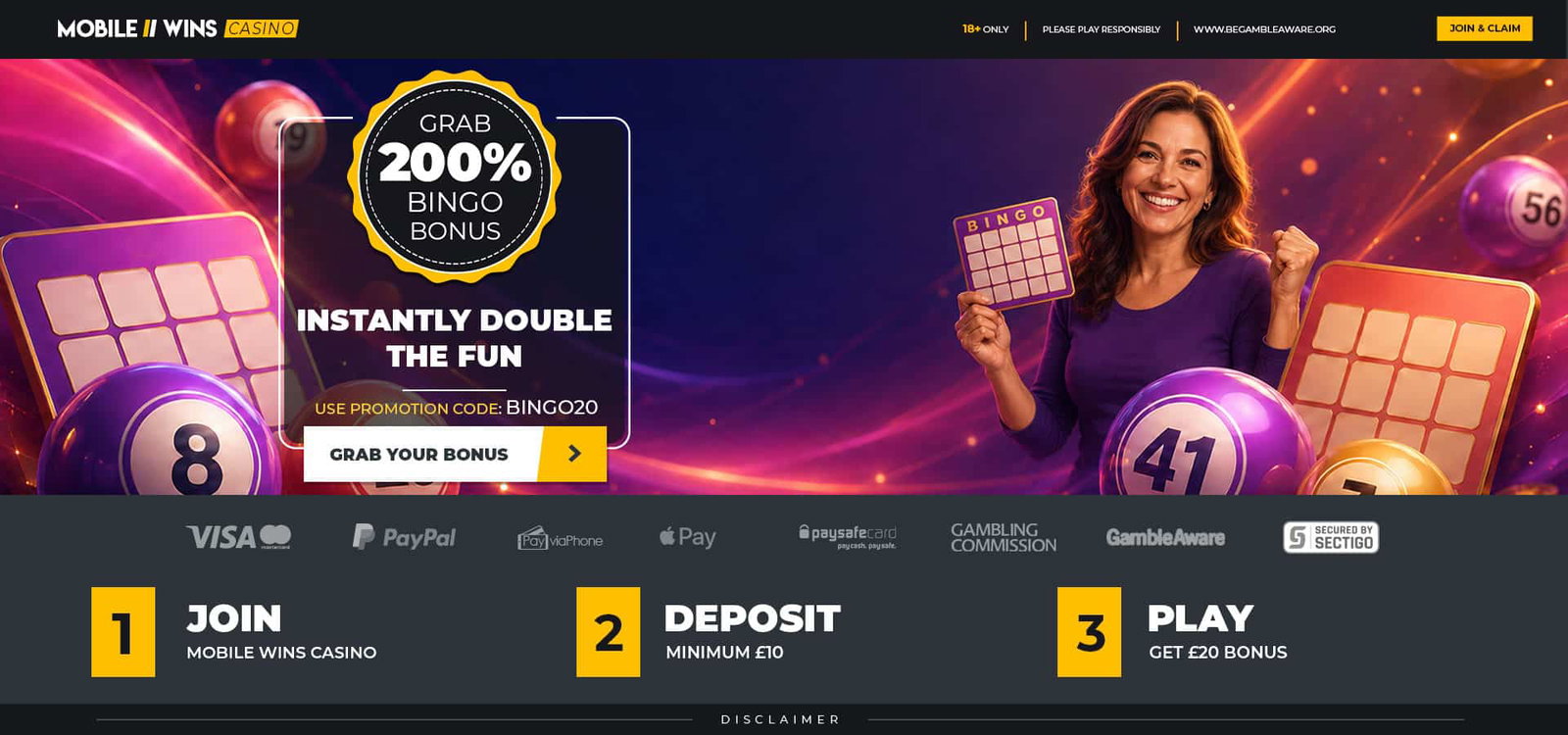 Bingo | UK | 20 Bonus