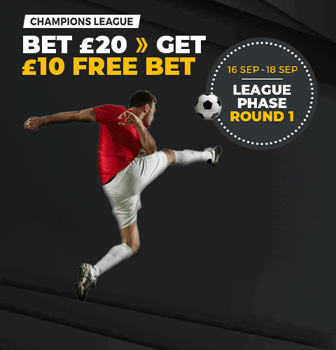 Sports | Champions League | Free Bet