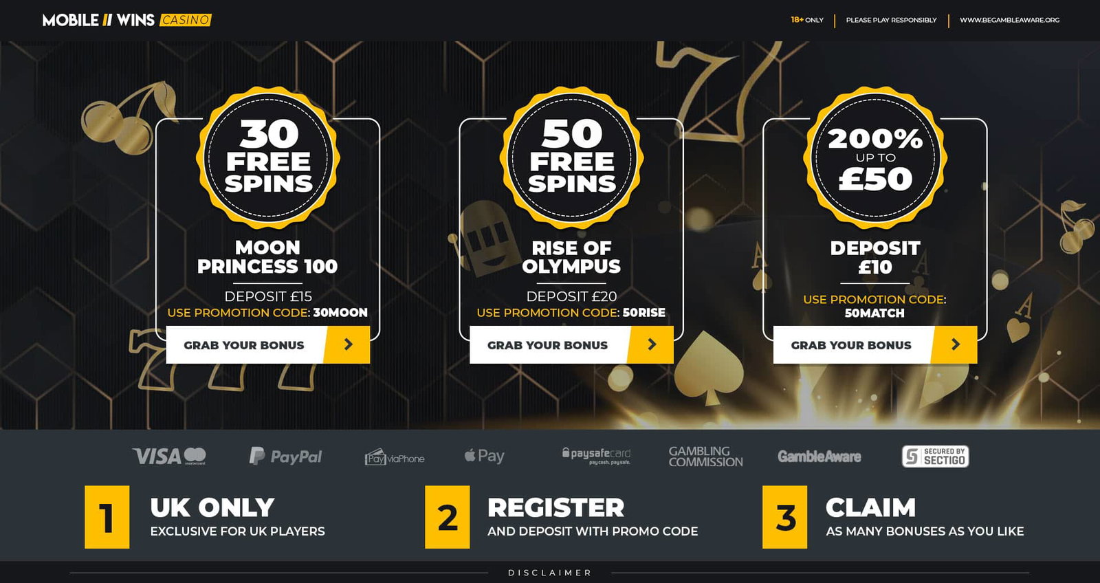 Promotion | Casino | UK | Triple Treat
