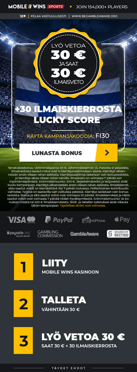 Promotion | Sport | FI | World Cup Free Bet & Free Spins