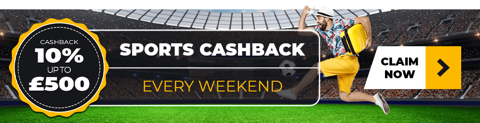 Banner | Sports |  Weekend Cashback